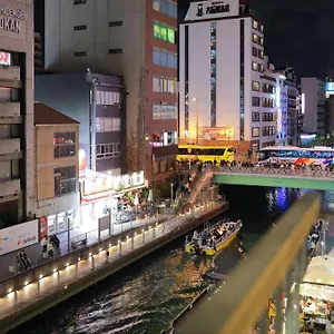 Apartment 道頓堀民泊31＆mini浮世絵美術館、道頓堀心斎橋真ん中、家族旅行、family Trip, Osaka