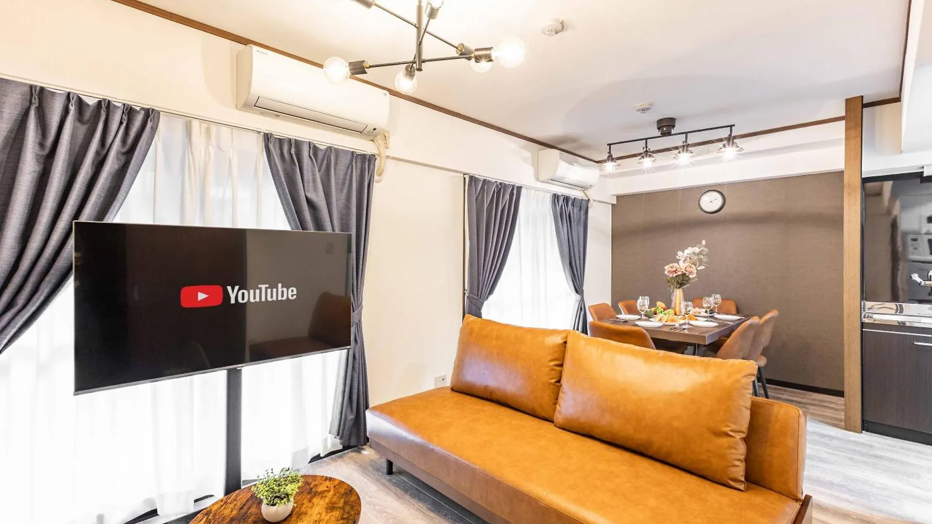 River Side Namba 201 Ósaka Apartmán